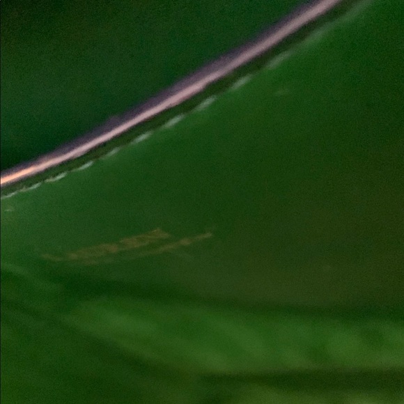 Ralph Lauren Navy and Green Debby Crossbody Bag Leather - Picture 5 of 12